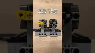 CaDA Pro L-Motor Vs LEGO PF L-Motor: Speed Comparison