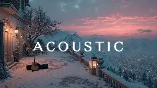 Cozy Winter Acoustic Guitar Warm Evening Chill | Relaxing Guitar for Snowy Mountains🎶