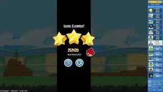 Angry Birds Friends Bird Cup Tournament 109 Week 108 Level 6 High Score 252k (PU's + GS & JS) (PC)