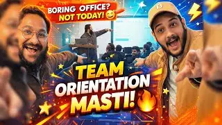Team Orientation Se Game Tak! Full Office Fun | OLOG