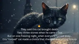 Everyone Called Him a Curse&hellip; Until This Cat Saved a Life on the Coldest Night | Emotional Cat Story