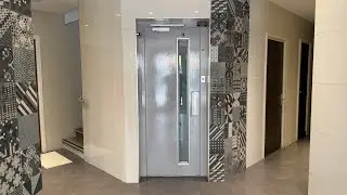 Antibes, France | Vintage Swing Door GC2A Traction Lift | Le Richelieu - Bloc C