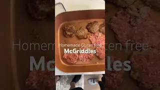 Give these Homemade Gluten Free McGriddles a try! #recipes #glutenfree #mcgriddle #breakfastideas