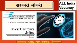BEL Recruitment 2024 | BEL Trainee Engineer, Project Engineer Vacancy 2024 | BE ,B.Tech, B.Sc Jobs