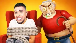 SOUKA DOIT ÉCHAPPÉ AU GRAND-PÈRE MALÉFIQUE ROBLOX ! Escape Evil Grandpa