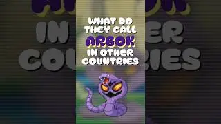 Arbok's name around the world #shorts