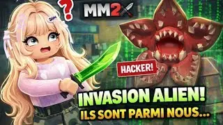 MM2 mais un alien 👽 hack le jeux😰.