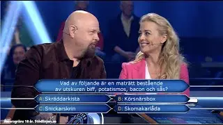 Försök klå paret Bagge på frågorna upp till 20 000 kr - Postkodmiljonären