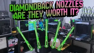 Testing out DiamondBack Nozzles in the Prusa XL