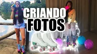 CRIANDO FOTOS DE PATINS!