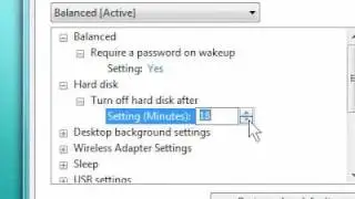 How to change advanced power plan settings for your computer in Windows 7