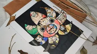 Speed drawing: Going Merry X Straw Hat Pirates | One Piece