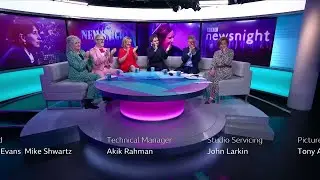 Kirsty Wark presents her final Newsnight