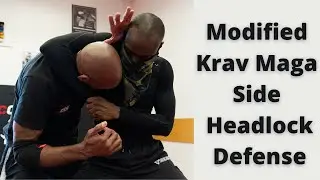 Modified Krav Maga Defense vs a Side Headlock