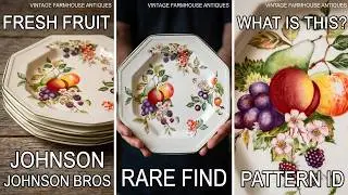 Johnson Brothers China Fresh Fruit Dinner Plate