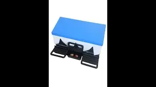 How to install the 3-compartment metal chicken nesting box?