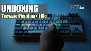 Tecware Phantom+ Elite 87 RGB Mechanical Keyboard Sound & RGB Sync Test