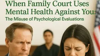 When Family Court Uses Mental Health Against You: The Misuse of Psychological Evaluations