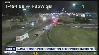 Man fires weapon into traffic on I-494 in Bloomington | FOX 9 KMSP