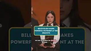 Билли Айлиш сделала мощное заявление на церемонии вручения премии &laquo;Грэмми&raquo;.