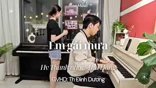 Em Gái Mưa | Live: Trần Thu Hằng & Piano Th Đinh Dương