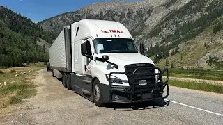 Вся Америка за рулём трака: пейзажи, дороги и жизнь #сша #жизньвсша #trucking #дальнобой 