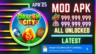 Dragon City Mod Apk v25.5.1 (Unlimited Gold/Gems/Food) | All Dragons Unlocked | 100% Working Trick✅