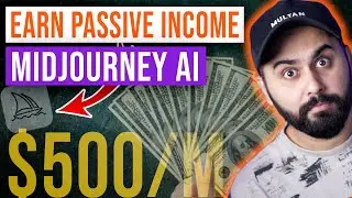 How to Make Passive Income using Midjourney Ai & Masterbundles, Lets Uncover