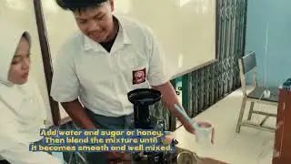 Group 6's presentation is about making guava juice. X-3