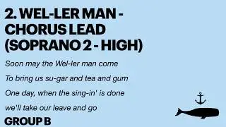 Part 2 Chorus Sing Along