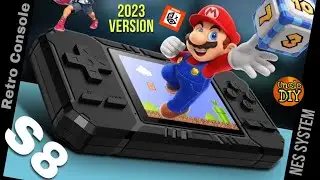 Best budgeted S8 retro video game console 520 games NES handheld light portable device S8 游戏机掌机