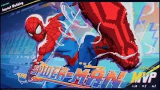 Marvel Rivals Spider man Cosmic Invasion Skin Gameplay