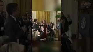 Trump snaps on press conference 😬 #donaldtrump #politics #shorts