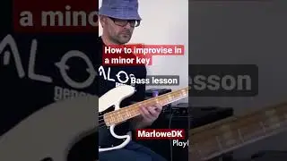 How to sound good in a minor key on bass