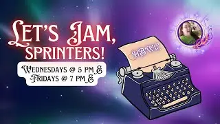 Fiction Friday || Writing Sprints, Reading Sprints, Pomodoro Style, Coworking