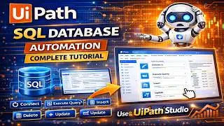 UiPath SQL Server Database Connection | UiPath Database Activities Tutorial | UiPathRPA