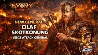 Olaf Skotkonung - Is This the NEW Best Siege General in Evony 2026? + Update News