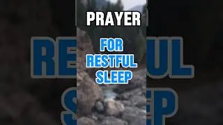 prayer for restful sleep #faith #prayer #christianprayer