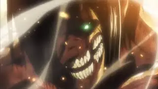 Eren vs Annie | Eren&rsquo;s Titan Transformation & Punch Epic Scene | Attack on Titan S1
