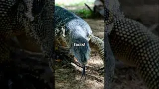 Komodo Dragon: The Lethal Bite! #dangerous #natureiswild #shorts #usa #facts #trending