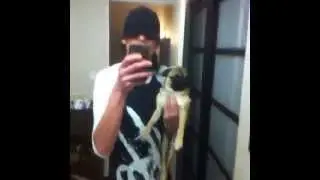 Christian Coma And His Dog