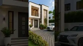 Natural luxury meets modern design &mdash; 2025 architecture in photorealistic 3D