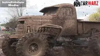 Old Truck Going All Out Mudding At Country Boys Spring Mud Bog 2019