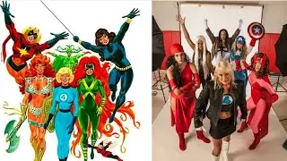 NO MSHEU!  The McGRU! The SIENKIEWICZ Tribute CUT! Real Marvel COMICS to CORRECT Live ACTIONOnSCREEN