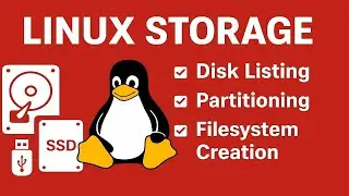 Linux Storage Complete Practical | Disk Listing, Partitioning, Filesystem & Mount Explained