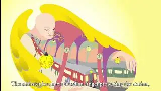 a children's picture book 'The Monster in the Subway station'