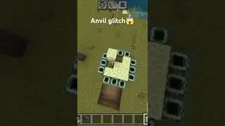 Anvil defies glitch #minecraft #glitch