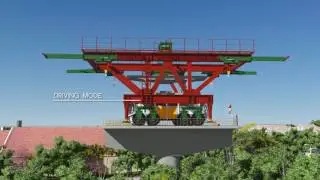 Utracon Special Lifter Frame -  Segmental Balanced Cantilever Erection method