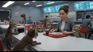 The Cafeteria Fell Silent When the Cubs Clambered Onto the Human&rsquo;s Table
