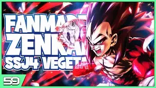 Zenkai SSJ4 Vegeta MADE BY YOU! 59 Gaming Reacts To Fan Made Kits | Dragon Ball Legends